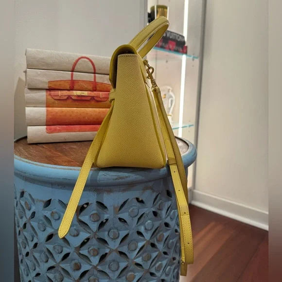 Celine Nano Belt Bag — Yellow (Calfskin Leather) - Picture 6 of 10
